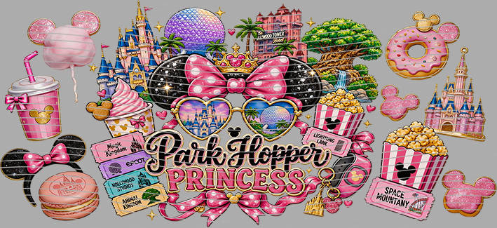 16oz Disney style-D-3251